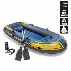 Aqua Gear Soldes -Aqua Gear Soldes bateau gonflable intex challenger 3 2 rames gonfleur 1