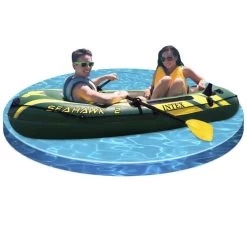 BATEAU GONFLABLE INTEX SEAHAWK 2 + 2 RAMES + GONFLEUR 9 BATEAU GONFLABLE INTEX SEAHAWK 2 + 2 RAMES + GONFLEUR -Aqua Gear Soldes bateau gonflable intex seahawk 2 2 rames gonfleur 4