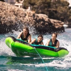 BOUEE TRACTEE JOBE REVOLVE 3 PERSONNES -Aqua Gear Soldes bouee tractee jobe revolve 3 personnes 4