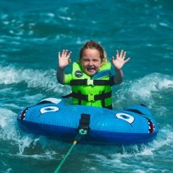 BOUEE TRACTEE POUR ENFANT JOBE SHARK TRAINER 1 PERSONNE -Aqua Gear Soldes bouee tractee pour enfant jobe shark trainer 1 personne 5