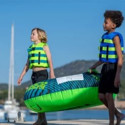 JOBE Bouee Tractee Rumble Package 1 Personne Teal -Aqua Gear Soldes bouee tractee rumble package 1 personne teal 7