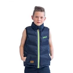 GILET DE FLOTTAISON BODYWARMER JOBE BLEU ENFANT