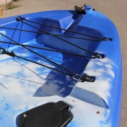 KAYAK MARGOUILLET SIT ON TOP 1 PLACE ANGLER BLEU ET BLANC -Aqua Gear Soldes kayak margouillet sit on top 1 place angler bleu et blanc 10