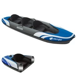 KAYAK SEVYLOR HUDSON KCC360 BLEU -Aqua Gear Soldes kayak sevylor hudson kcc360 bleu 4