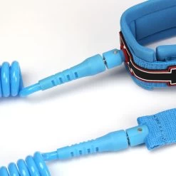 LEASH DE SUP HOWZIT COIL BLEU 9' -Aqua Gear Soldes leash de sup howzit coil bleu 9 1 3