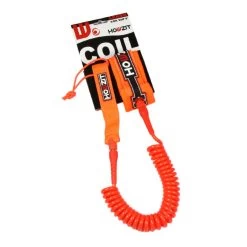 LEASH DE SUP HOWZIT COIL ORANGE -Aqua Gear Soldes leash de sup howzit coil orange 6