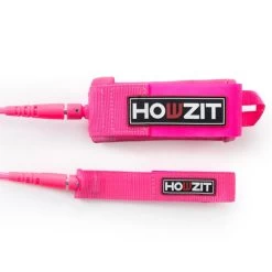 LEASH DE SUP HOWZIT ROSE -Aqua Gear Soldes leash de sup howzit rose 3