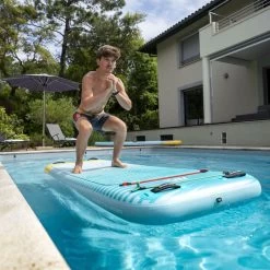 PADDLE GONFLABLE AQUA MARINA PEACE 8.2 2023 -Aqua Gear Soldes paddle gonflable aqua marina peace 82 2023 3