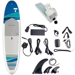 Paddle Rigide A Propulsion Electrique Tahe Breeze 11.6 Performer -Aqua Gear Soldes paddle rigide a propulsion electrique tahe breeze 116 performer 1