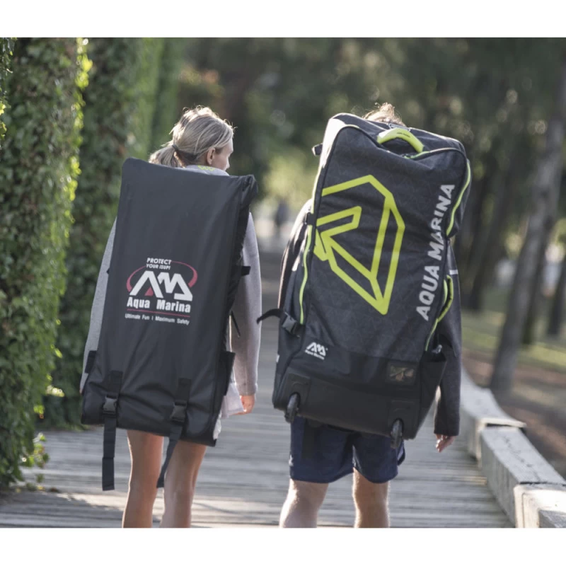 SAC DE TRANSPORT AQUA MARINA PREMIUM WHEELY 90L 12 SAC DE TRANSPORT AQUA MARINA PREMIUM WHEELY 90L – Image 12