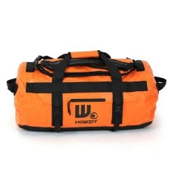 Sac De Voyage étanche DUFFEL BAG 90L HOWZIT - ORANGE -Aqua Gear Soldes sac de voyage etanche duffel bag 90l howzit orange black 11