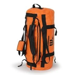 Sac De Voyage étanche DUFFEL BAG 90L HOWZIT - ORANGE -Aqua Gear Soldes sac de voyage etanche duffel bag 90l howzit orange black 12