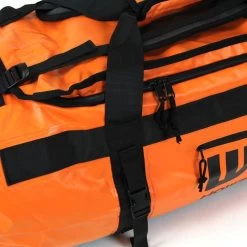 Sac De Voyage étanche DUFFEL BAG 90L HOWZIT - ORANGE -Aqua Gear Soldes sac de voyage etanche duffel bag 90l howzit orange black 5