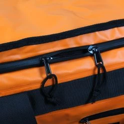 Sac De Voyage étanche DUFFEL BAG 90L HOWZIT - ORANGE -Aqua Gear Soldes sac de voyage etanche duffel bag 90l howzit orange black 6