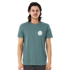 T-SHIRT RIP CURL WETTIE ESSENTIAL BLEU GRIS