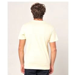 Rip Curl T-SHIRT RIPCURL IN DA POCKET TEE JAUNE CLAIR -Aqua Gear Soldes t shirt ripcurl in da pocket tee jaune clair 2